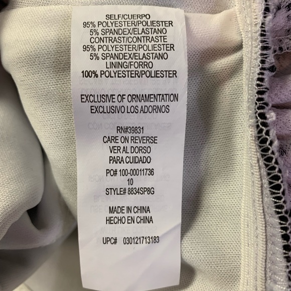 My Michelle Girls Black and White Dress Size 10 - Picture 7 of 8